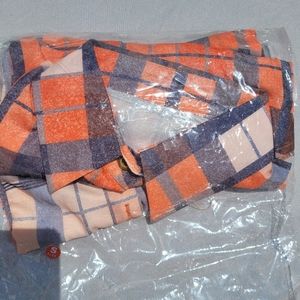 NWT Plaid Long Sleeve Shirt